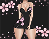 Flower Black Dress Rll