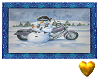 Snowman biker picture 