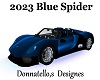 2023 blue spider car