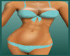Aqua Gingham Bikini