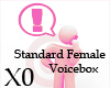 {XO} Female Voicebox
