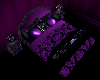 Purple Black Fairy bed