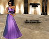 Blu and Lavender gown