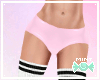 .M| pink panties/socks