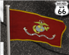 SD US Marine Flag Waving