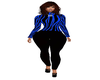 Blue Zebra Full Outfit