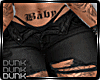lDl Baggy Jeans Inked