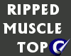 Ripped Muscle Top- Grey