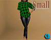 Green Plaid Outfit Small