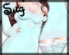 {S} Ski Bunny Dress Blue