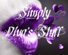 ~DIVA~ PurpleRose Rug