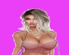PINK SPRING  HALF TOP