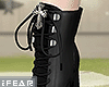 ♛Caene Black Boots