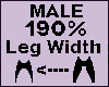 Leg Thigh Scaler 190%