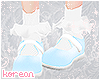 ❄️ blue doll shoes