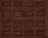 Mahogany Garage Door