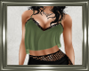 ! Olive Lace Top.