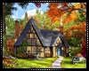 Autumn Cottage Art