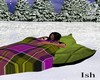 Pillow Blanket Winter
