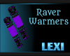 Raver ArmWarmers Purple