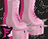♡ Spiked pink boots