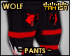 ! WOLF Red Pants