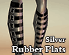 Rubber Plats F Silver