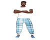 Multi Blue PJ Pant
