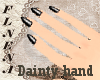 !F!Dainty Hands Blk Nail