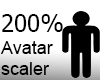 200% Avatar Scaler M/F