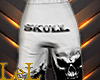 LeL Skull Jogger B/W