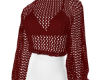 Venjii Red Bal Sweater