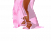 (SGS) Fur pink  heels