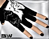 Wolf Crow PVC Gloves Blk