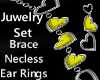 Sunny Yellow Jewelry Set
