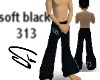 (s) soft black 313 pants