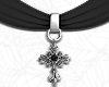 lace choker cross