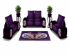*OL Purple Wolf Sofa Set