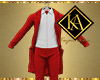 Long Coat Casual Red