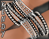 K~ Goth Bracelet Set M