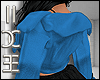 Dein Fur Jacket Blue