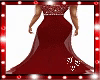 Wine Red Diamond Gown