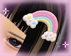! rainbow hairclip <3
