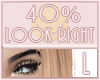 Left Eye Right 40%