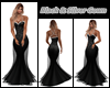 Black & Silver Gown