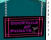 Friday Cocktail Sign