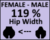 Hip Scaler 119%