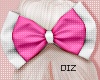 !!D Bow Hot Pink
