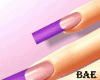 B| Purple Nails