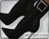 WV: Black Leather Boots